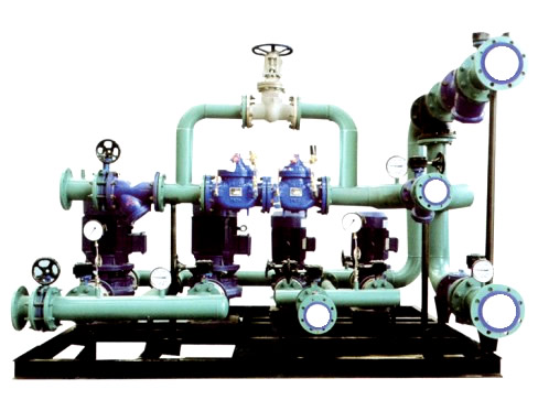 直连加压供暖机组