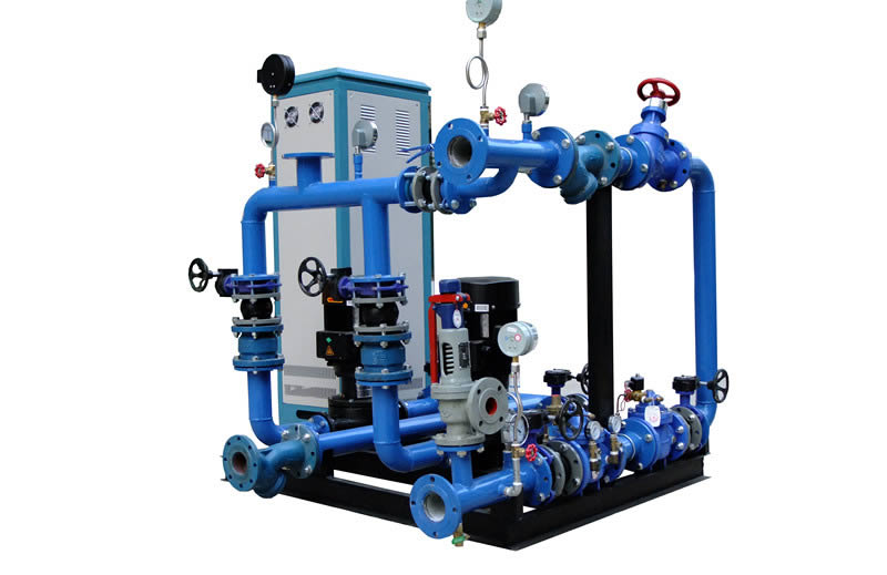 直连供暖机组图