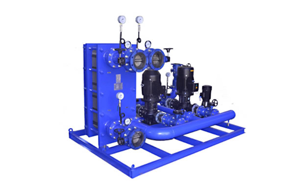 太原水水板式换热机组生产厂家直供高效智能换热设备
